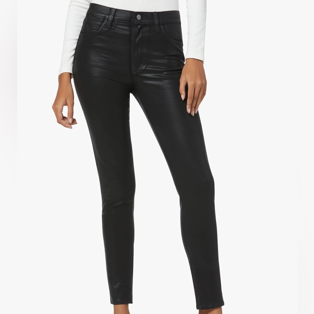 ♠️ Joe’s Jean’s High Rise Waxed Coated Ankle Skinny size 27